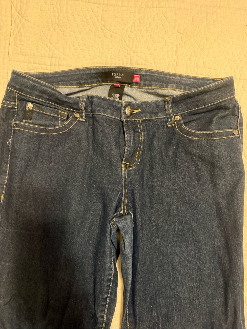 torrid Dark Blue Skinny Jeans size 18R Great Condition